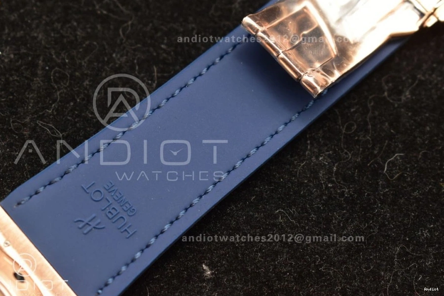 Strap SS Blue Gummy Dial on 1:1 45mm Bezel Classic Edition Diamond Best Fusion with A2892 HBF Blue 0328